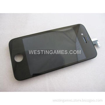 LCD Screen Display with Touch Screen for iPhone 4S - Black